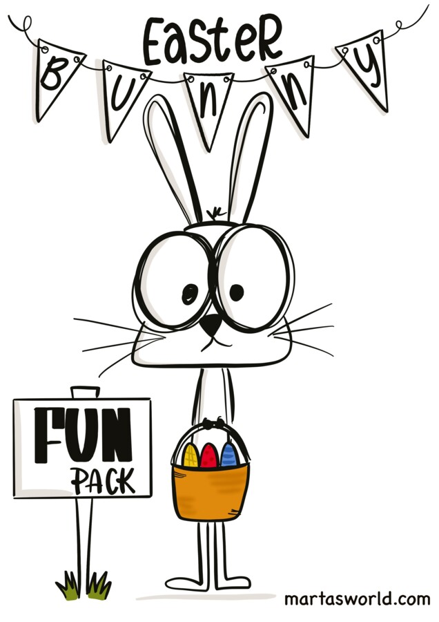 🐰✨ Easter Bunny Fun Pack – idealny materiał na wielkanocne zajęcia! ✨🐣