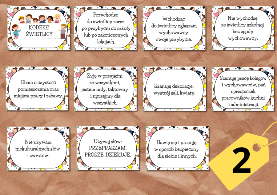 KODEKS ŚWIETLICY 2