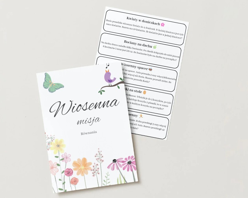 Wiosenna misja - równania