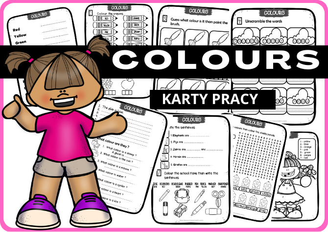 COLOURS - KARTY PRACY Z ANGIELSKIEGO