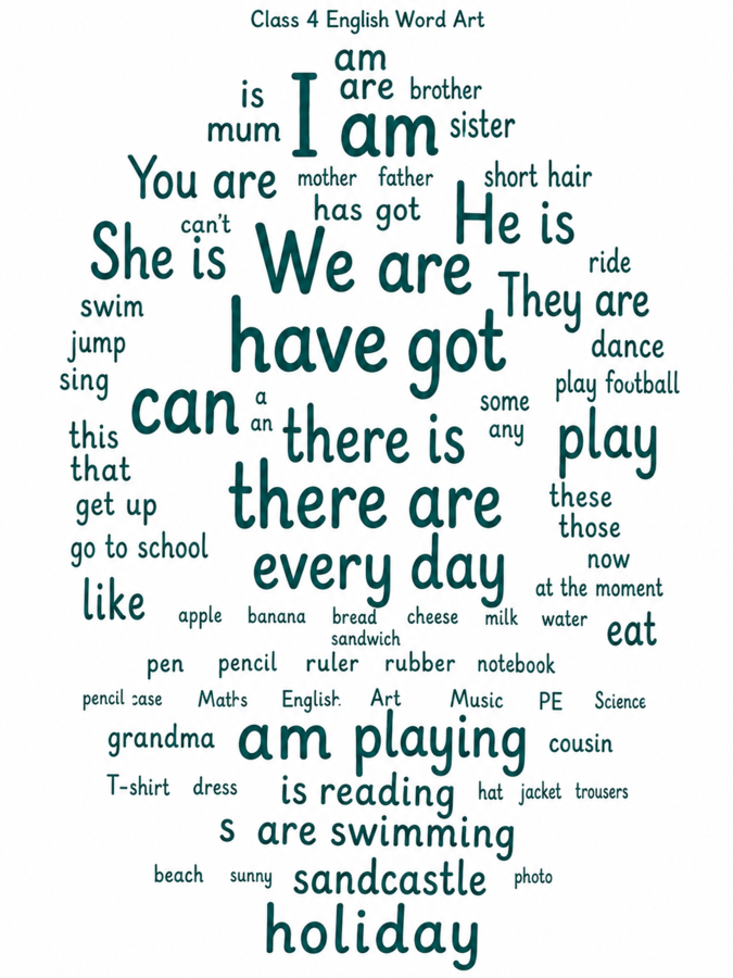 Słownictwo Brainy 4-5-6-7 - Gra - WORDART  RACE