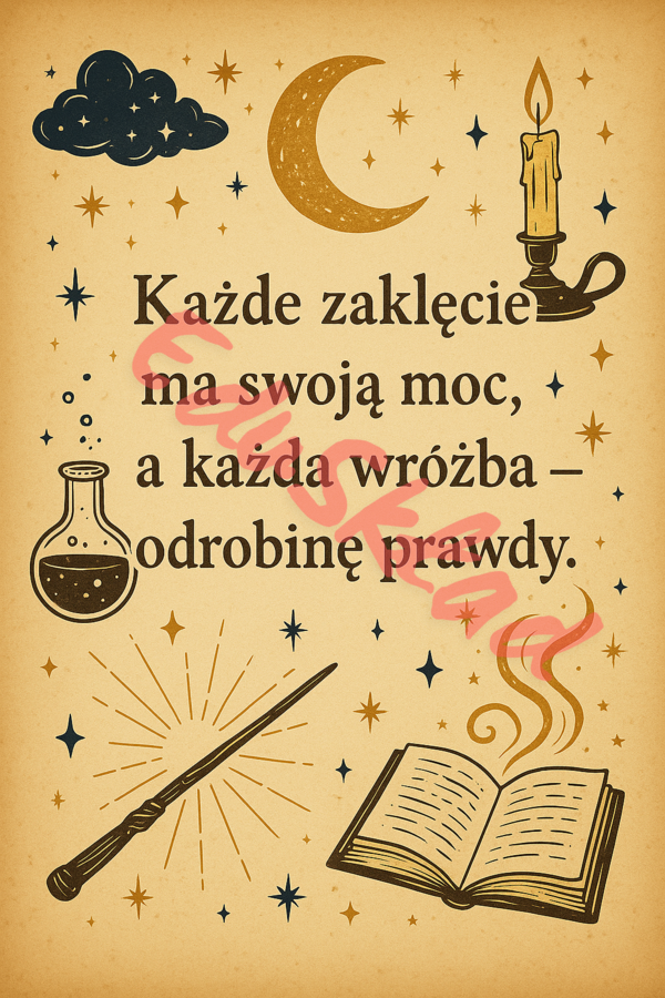 🪄 Andrzejkowa Strefa Wróżb – zestaw plakatów i wróżb dla szkoły