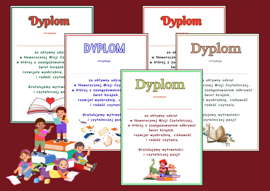 📚 Noworoczna Misja Czytelnicza - PROJEKT - biblioteka - język polski - zajęcia z wychowawcą - klasy 1- 3 oraz  4-8