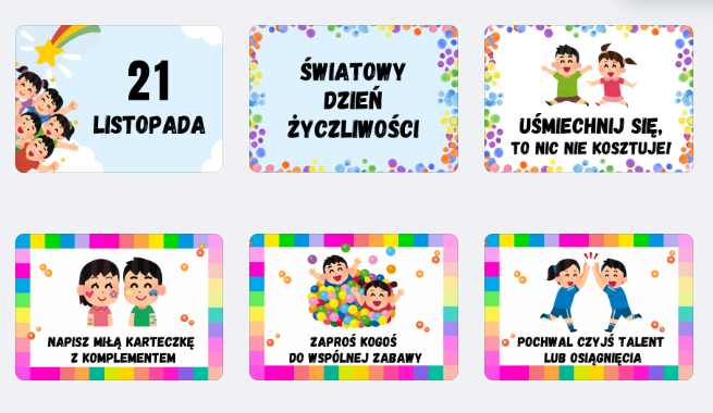 Dzień Życzliwości - Gazetka szkolna - Życzliwość Wsparcie 12 stron A4