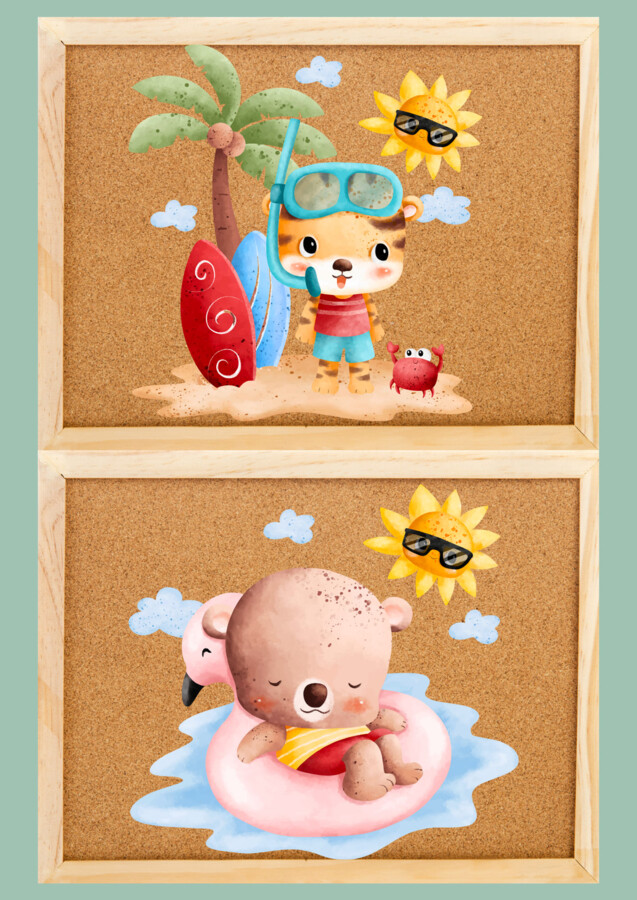 DEKORACJE GRAFIKI LATO