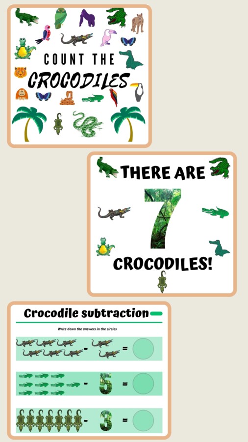 Fun counting book - Numbers 1-10 -> Wesoła książeczka do liczenia – liczby 1–10