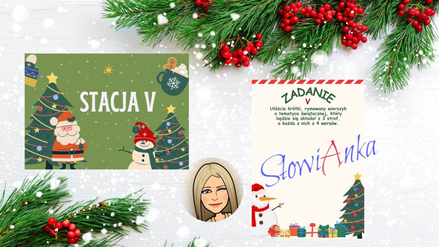 Bożonarodzeniowe STACJE ZADANIOWE