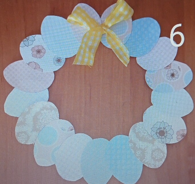 Instrukcja daltońska - wianek wielkanocny