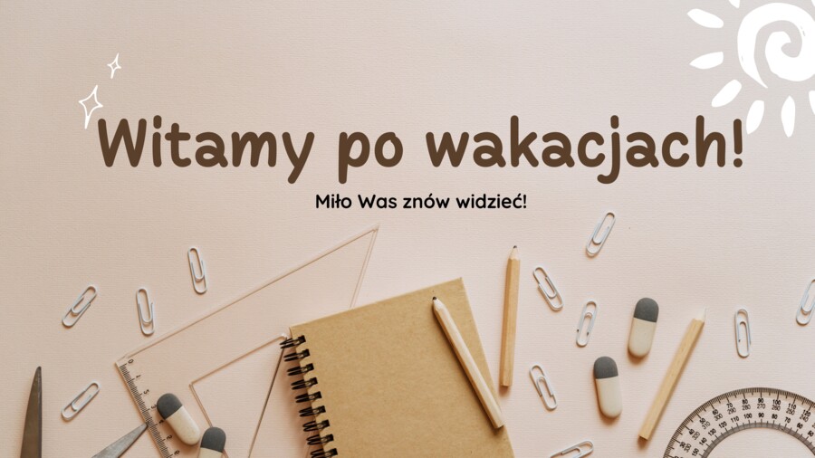 Rozpoczęcie roku szkolnego 2025/2026