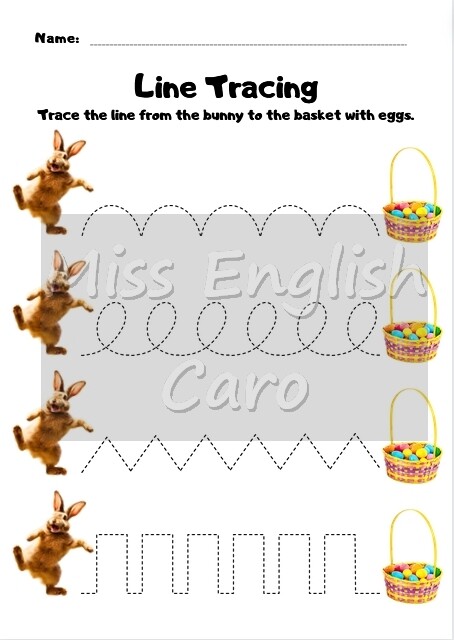 Karty pracy - Easter - 10 arkuszy