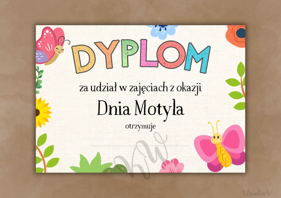 Dzień Motyla - zestaw