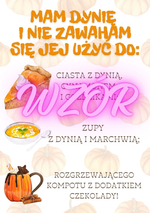 Dzień Dyni, materiały, gazetka ścienna, dekoracje