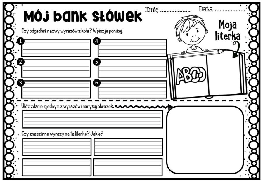 Alfabet - Odgaduję nazwy wyrazów