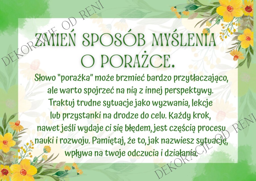 Jak poradzić sobie z porażką