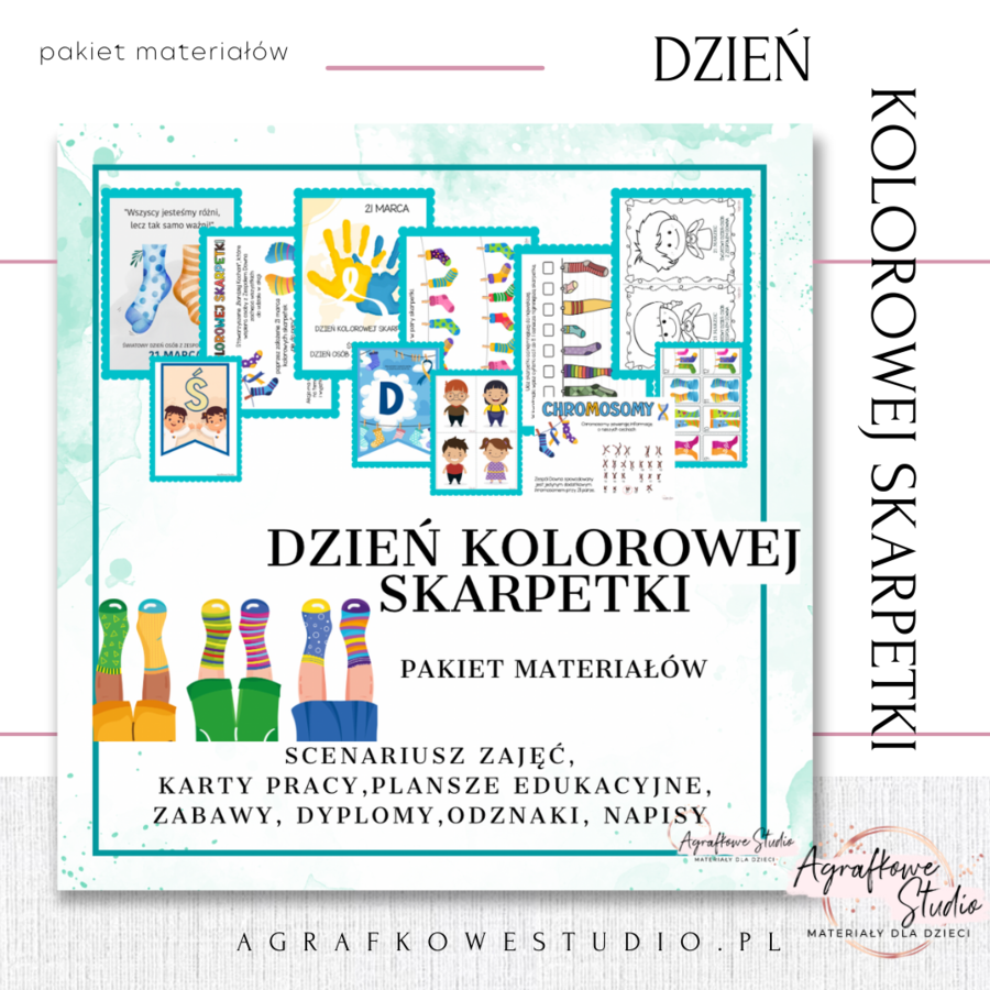 Dzień Kolorowej Skarpetki