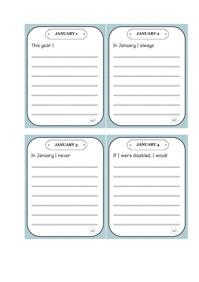 WRITING DAY BY DAY 365 DAYS / PISANIE DZIEŃ PO DNIU