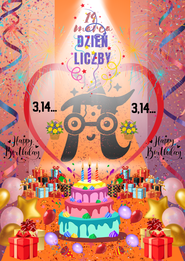 Dzień Liczby Pi – plakat XXL z 16 części