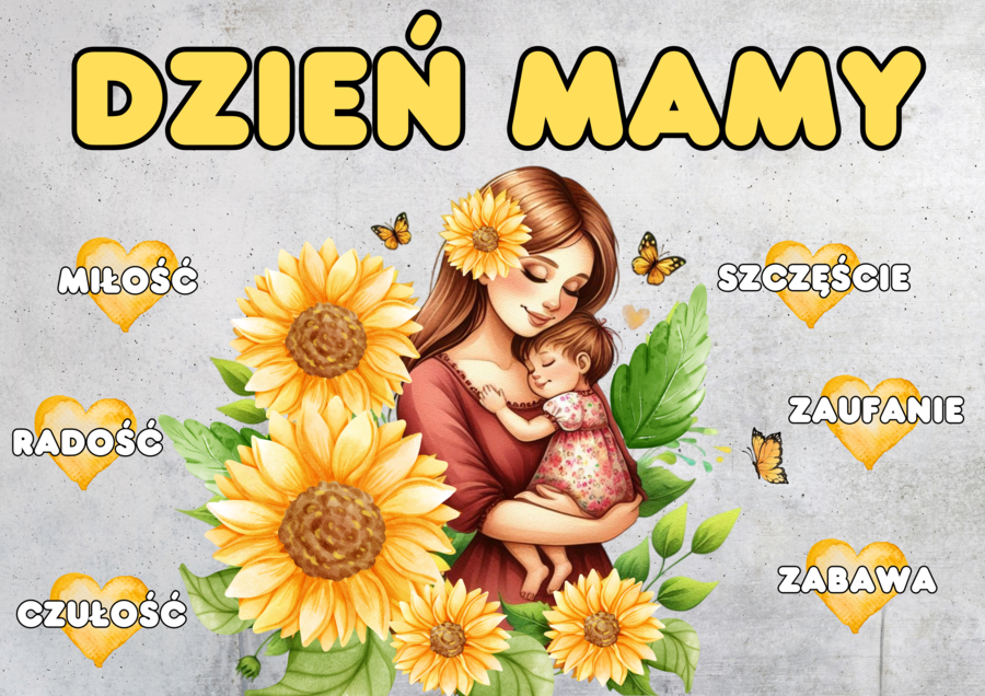 GAZETKA DEKORACJA NA DZIEŃ MAMY