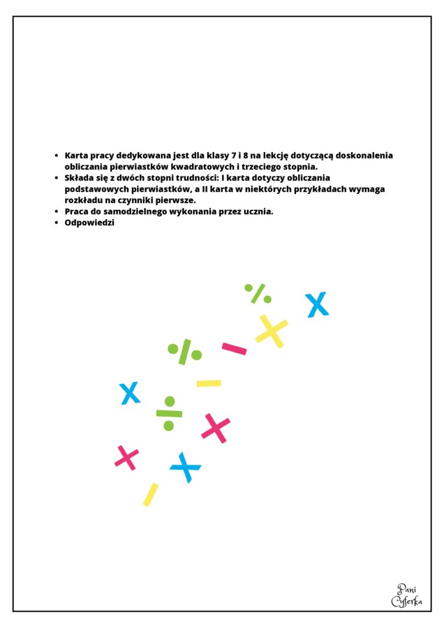 Pierwiastki - labirynt