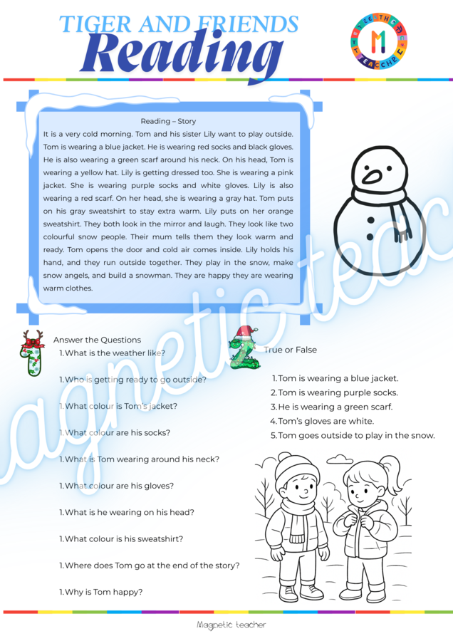 Tiger and Friends - READING