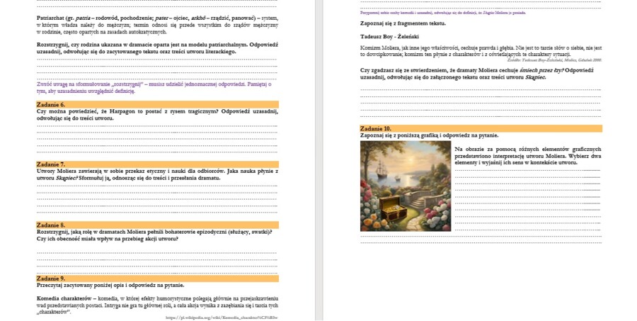 Lekturownik dla liceum cz. I