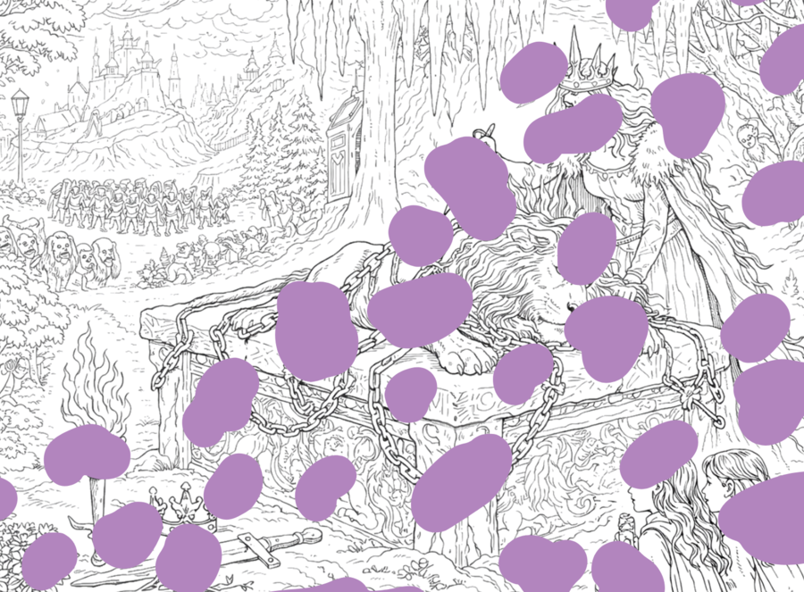 Kolorowanka - Opowieści z Narnii