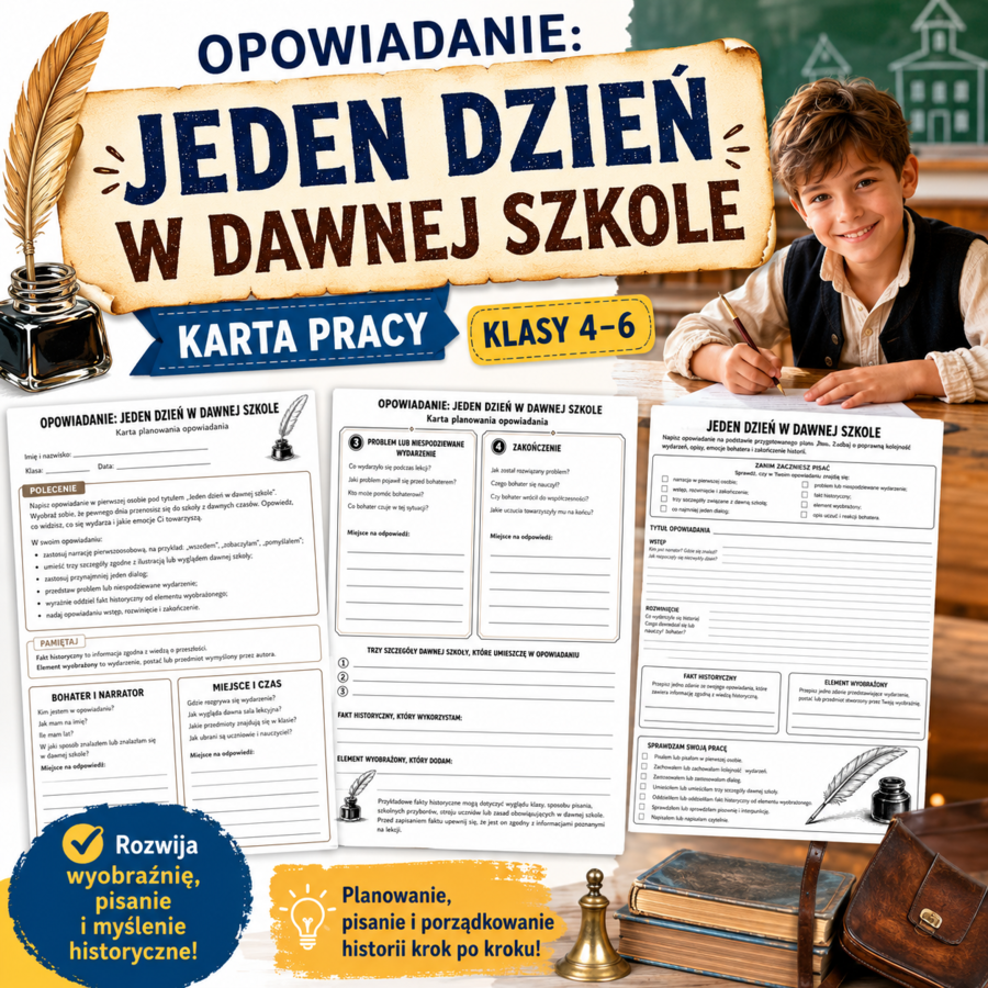 Opowiadanie: Jeden dzień w dawnej szkole