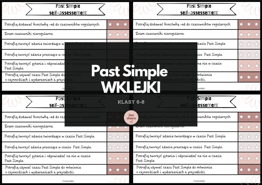 Past Simple - wklejki