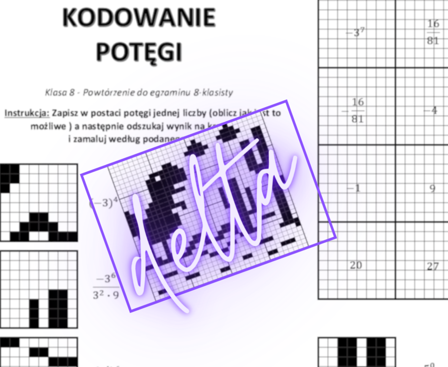 Kodowanie potęgi, klasa 7, 8, obrazek Dino