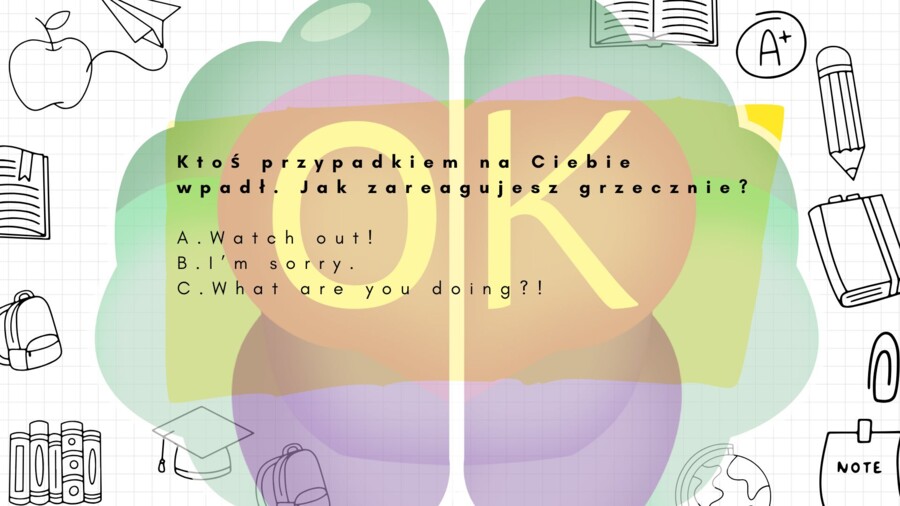 Egzamin Ósmoklasisty z Języka Angielskiego  Reakcje językowe | Prezentacja PART 2