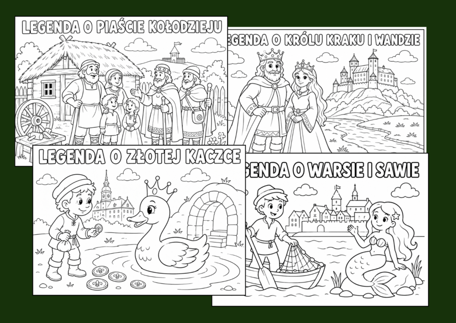 📗 LEGENDY MIESIĄCA - podróże z opowieścią przez cały rok – kompletna innowacja pedagogiczna dla klas I–III