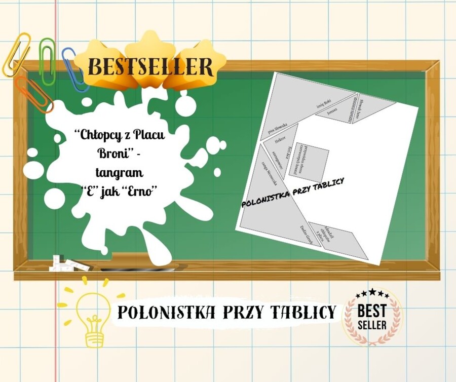 Tangram "Chłopcy z Placu Broni"