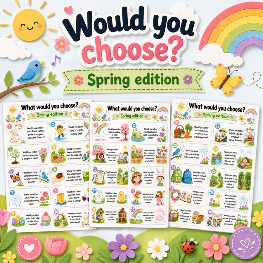 What would you choose? - spring edition