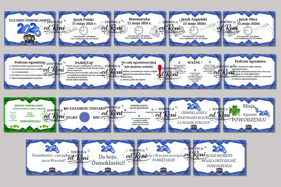 Egzamin ósmoklasisty wzór 3