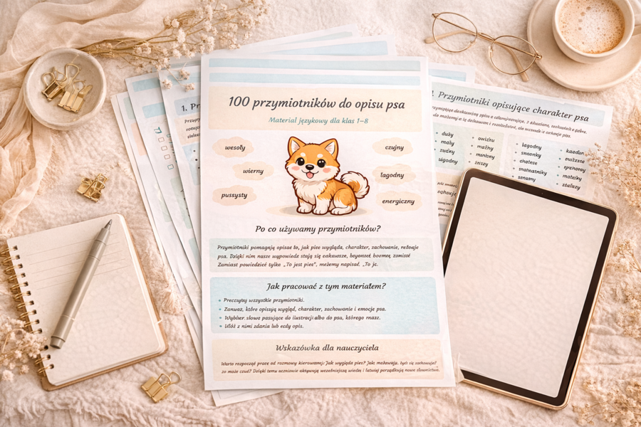 100 przymiotników do opisu psa