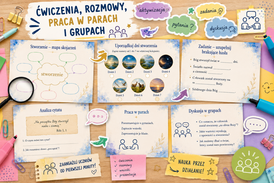 Prezentacja. Stworzenie świata i człowieka.