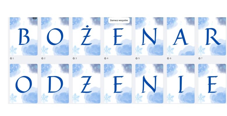 BOŻE NARODZENIE- napis, girlanda