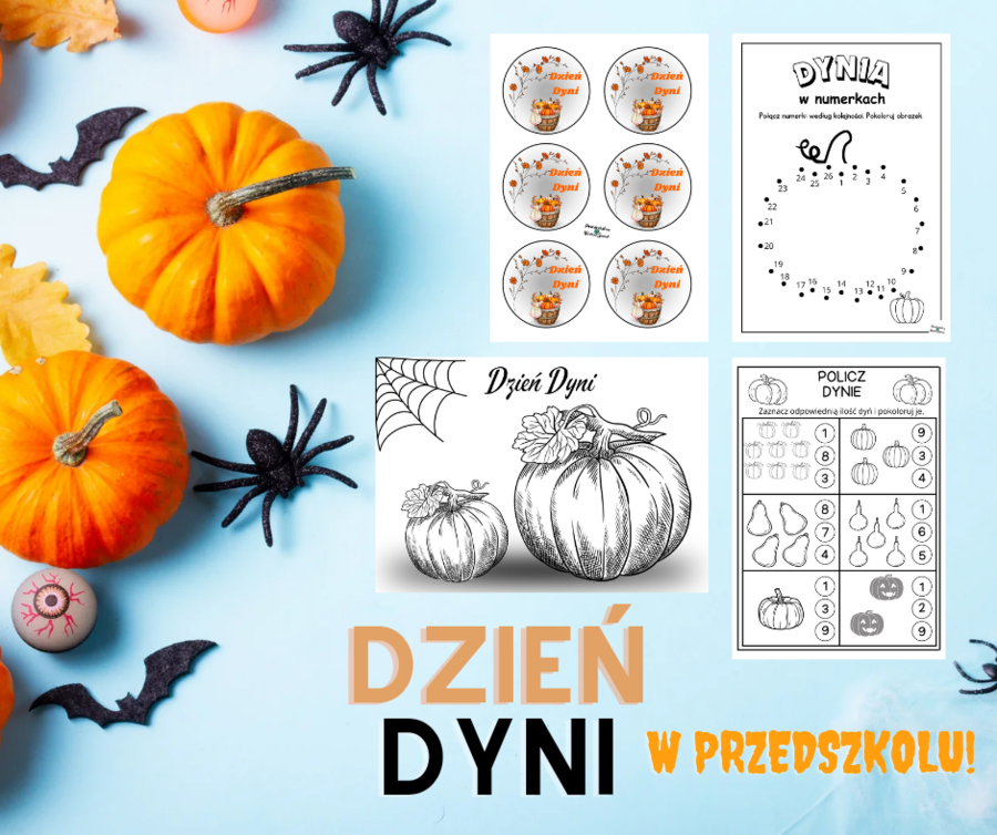 Dzień Dyni +karty pracy