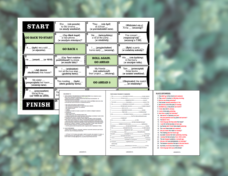 PAST SIMPLE 06 – z określonym momentem z przeszłości
