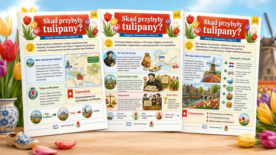 Skąd przybyły tulipany?