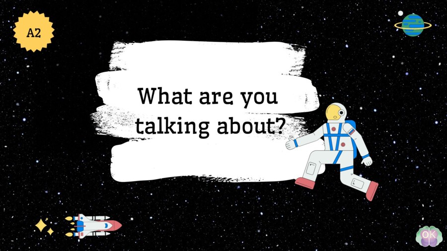What are you talking about? – gra opisowa po angielsku !English fun !(poziom A2)