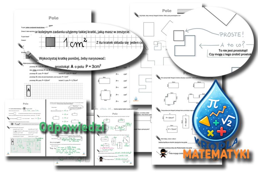 Pole prostokąta wprowadzenie IBL dociekanie