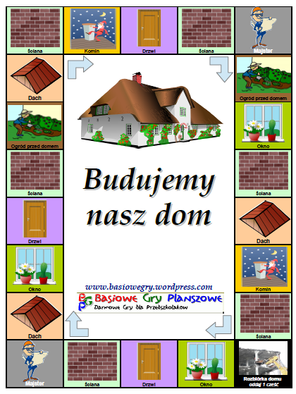 Budujemy nasz dom – Gra planszowa