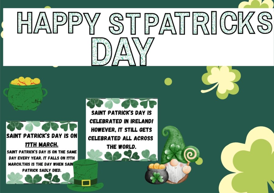 St. Patrick's Day GAZETKA