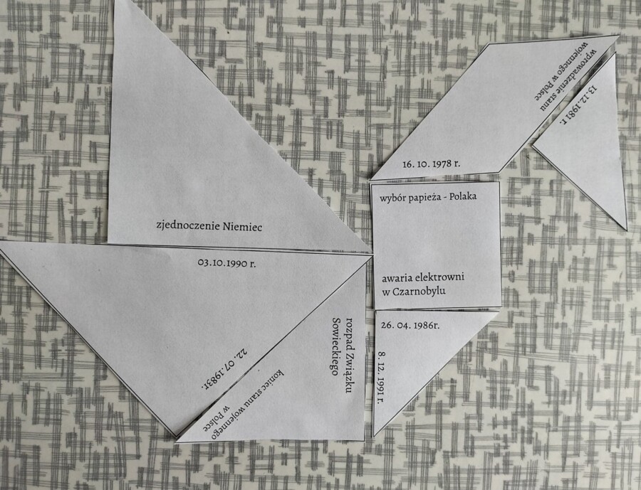 Tangram Upadek komunizmu historia