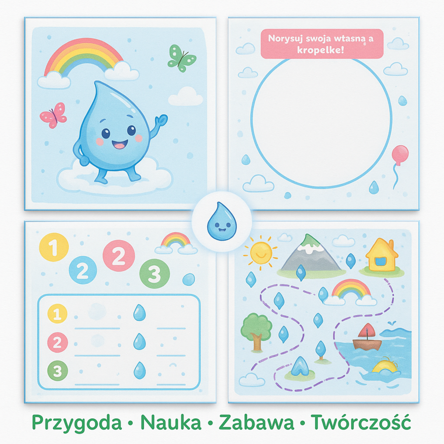 Deszczowa przygoda Kropelki Zosi