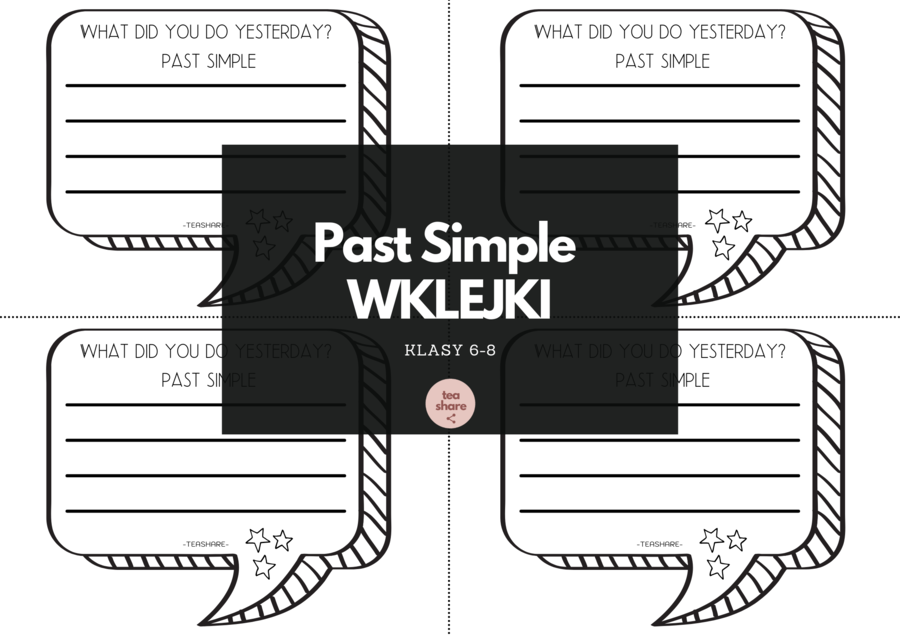 Past Simple - wklejki