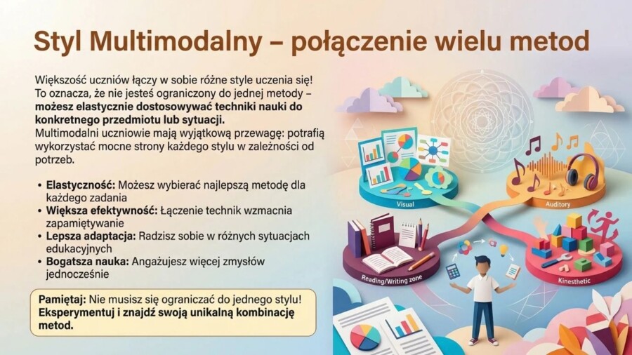 Style uczenia się (gazetka szkolna / prezentacja)