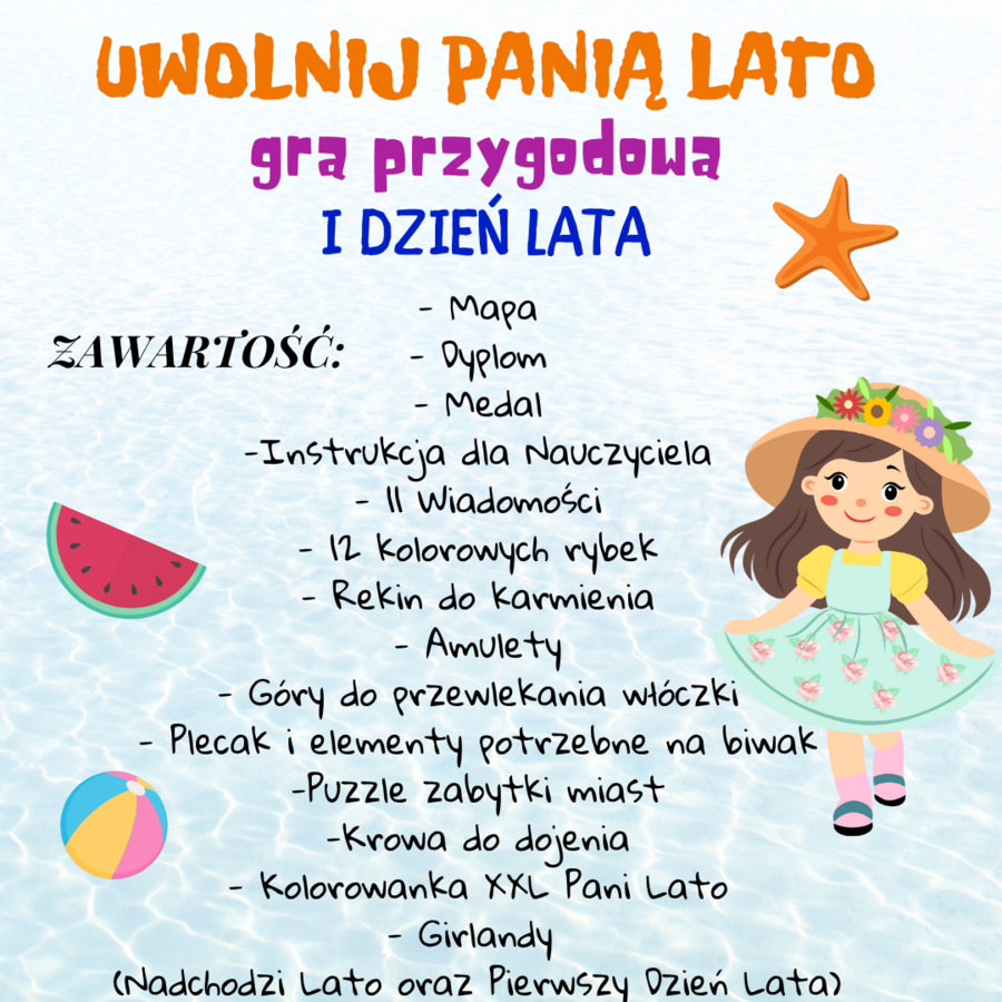 Gra przygodowa - Uwolnij Panią Lato