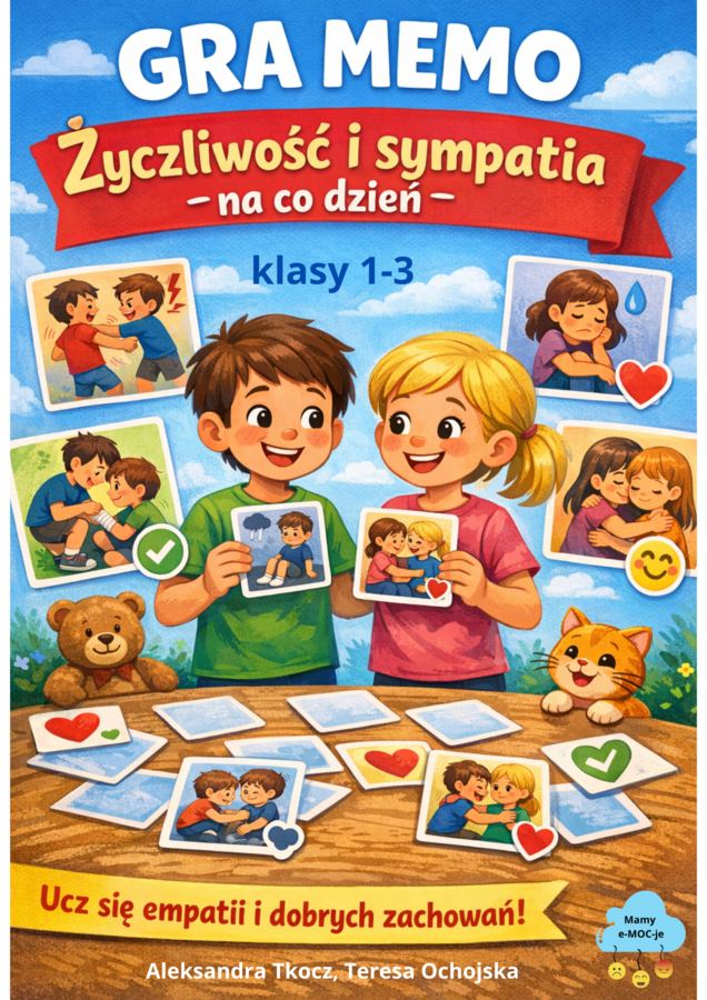 Gra Memory Życzliwość i sympatia klasy 1-3